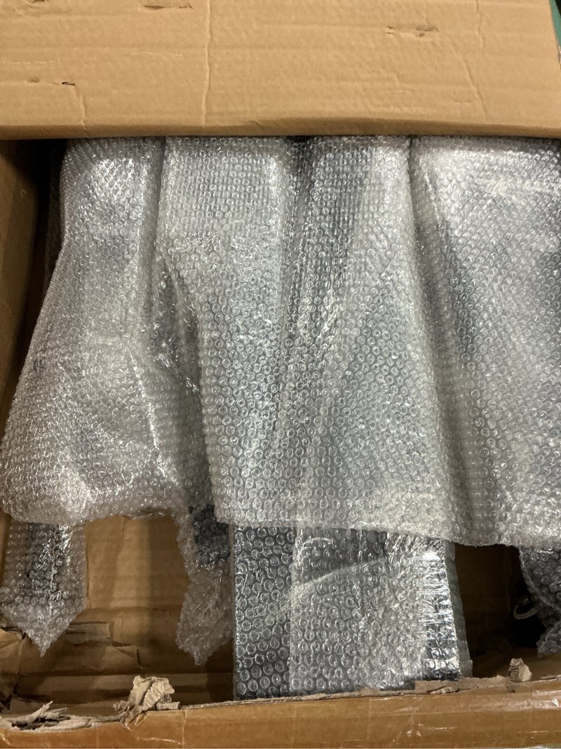 Condition photo showing Good Condition for Floor Standing Metal Garment Rack - Heavy Retail Display Racks With Wheels, 10 Arms Clothing Rack, Square Tubing Portable Shirt Rack, Merchandise Display RackFor Hanging Clothes (XL-Black)