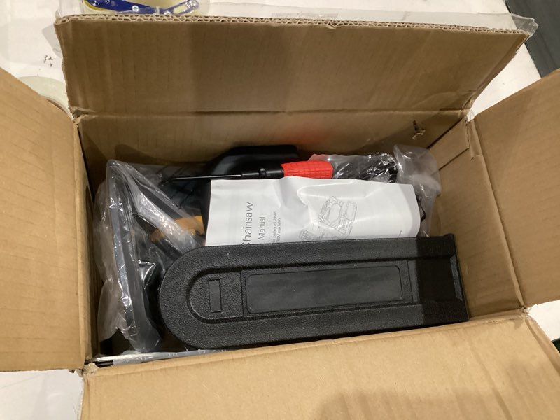 Condition photo showing Good Condition for 16 Inch Electric Chainsaw Cordless Compatible with Dewalt 20V/60V MAX Battery (Tool Only), Brushless Chain Saw with Battery Level Screen, Auto Oiler, 3 Chains, Handheld Pruning Chainsaw Garden Tools