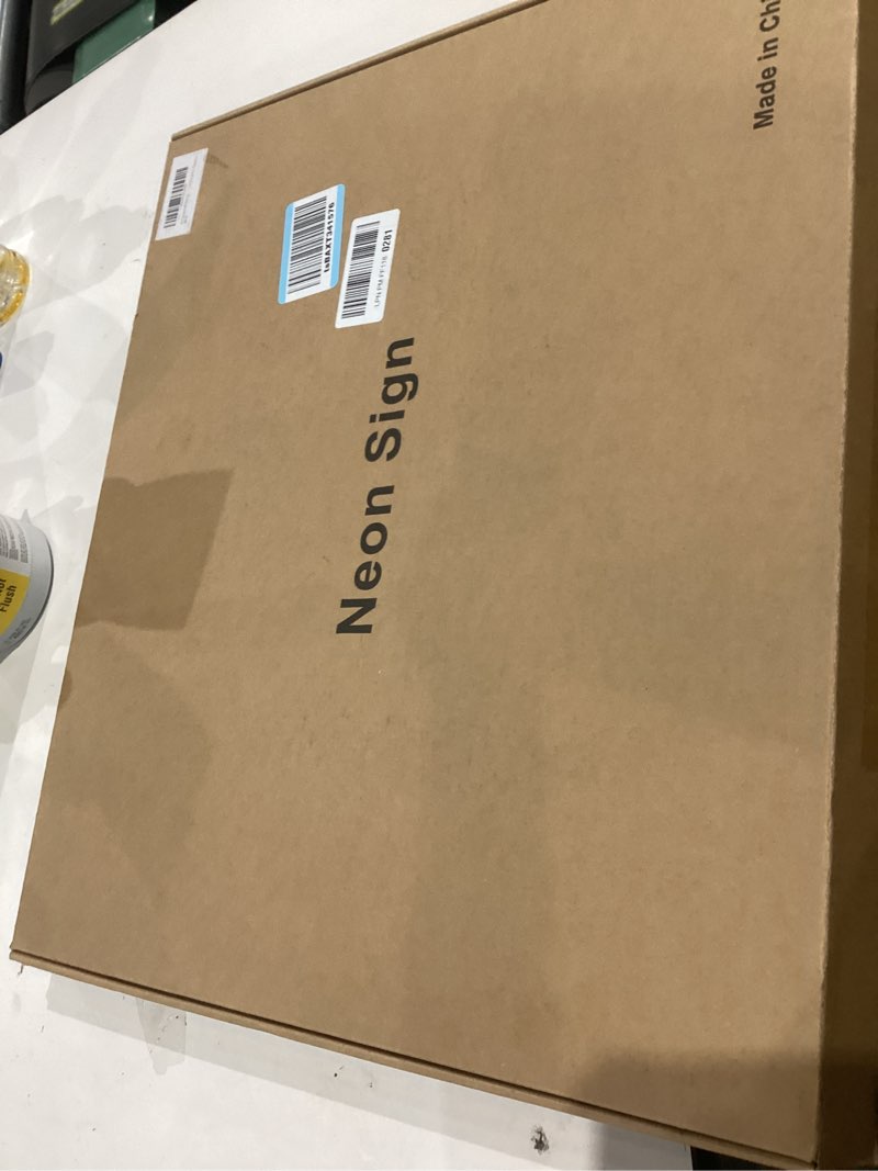 Condition photo showing Good Condition for Will You Marry Me? Neon Sign -Size:23inch- Custom Large Wedding LED Neon Light Home Wall Decor Wedding Engagement Party Backdrop Decoration Personalized Gift for Her neon Art.-Warm white 23inches