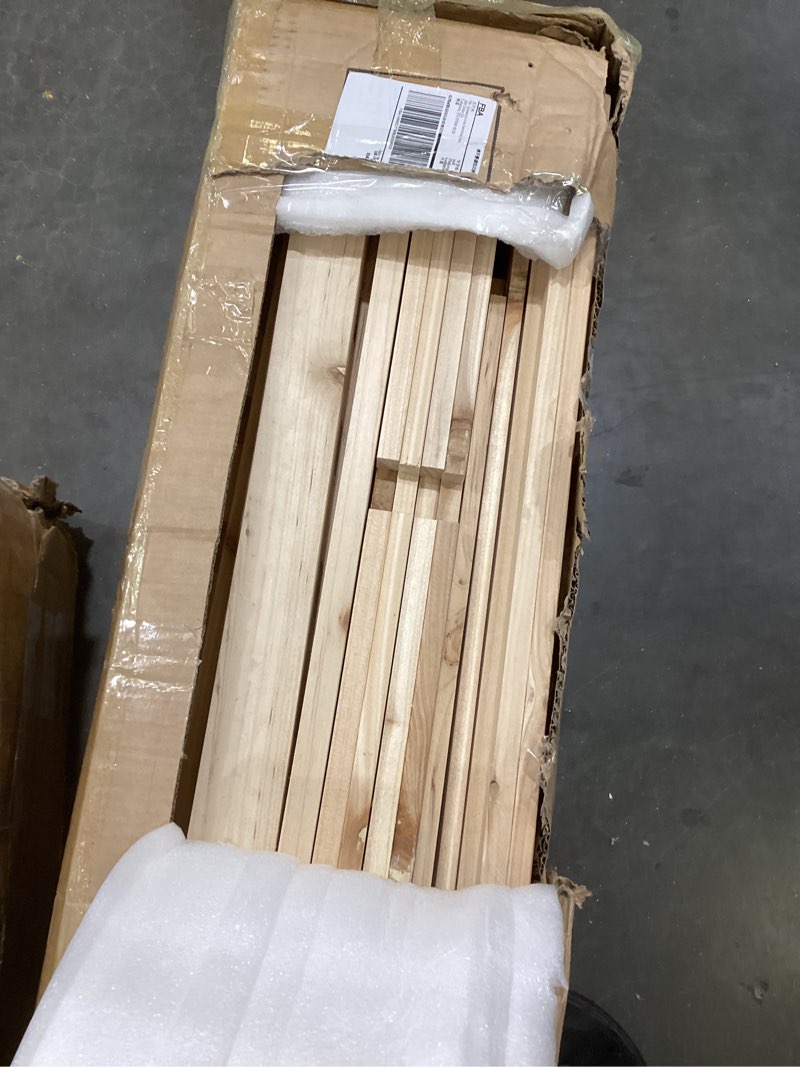 Condition photo showing Good Condition for ghwie raised garden bed with legs elevated wood planter box for planting vegetables flowers garden patio balcony garden beds outdoor with liner natural 72*24*30.7in