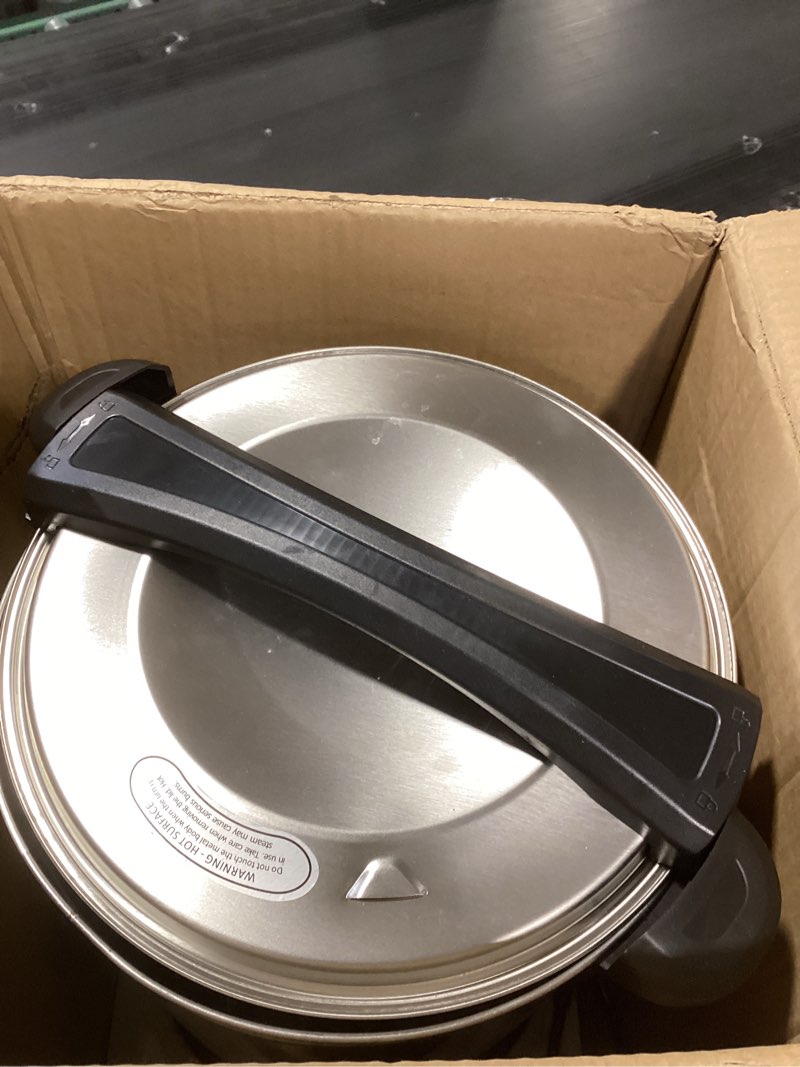 Condition photo showing As Is for GarveeHome 100 Cups Coffee Urn,14 L/3.8 gal Commerical Coffee Maker for Buffet Catering Wedding Gathering,Large Capacity Hot Coffee Dispenser,Stainless Steel Hot Water Urn Silver 14L/100 Cups