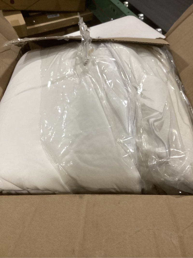 Condition photo showing Good Condition for Globon Summer Comforter Queen Size,Luxurious Lightweight Blanket for Hot Sleepers,Natural Cooling Bamboo Viscose Shell,Organic Breathable Fill, Double Stitch,White