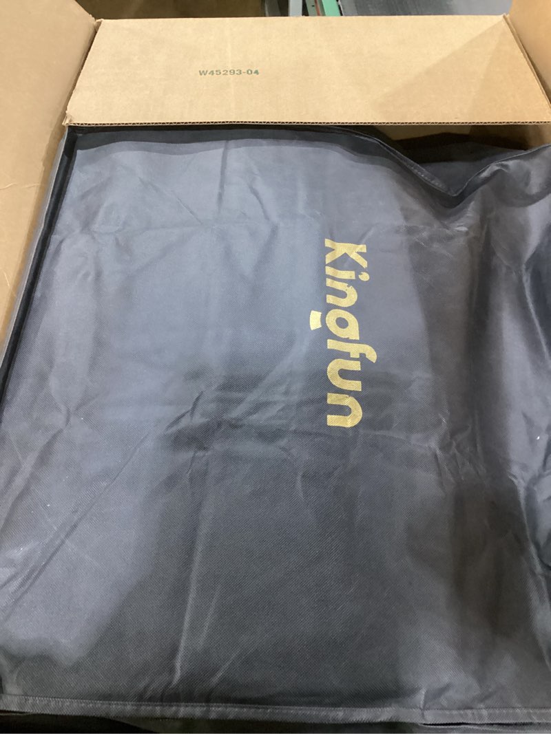 Condition photo showing As Is for Kingfun 4PCS Orthopedic Bed Wedge Pillow Set for Headboard, Post Surgery Memory Foam Support Pillows for Back, Neck and Leg Pain Relief, Adjustable Triangle Pillow - Acid Reflux, Anti Snoring & GERD Navy 4 Piece Set