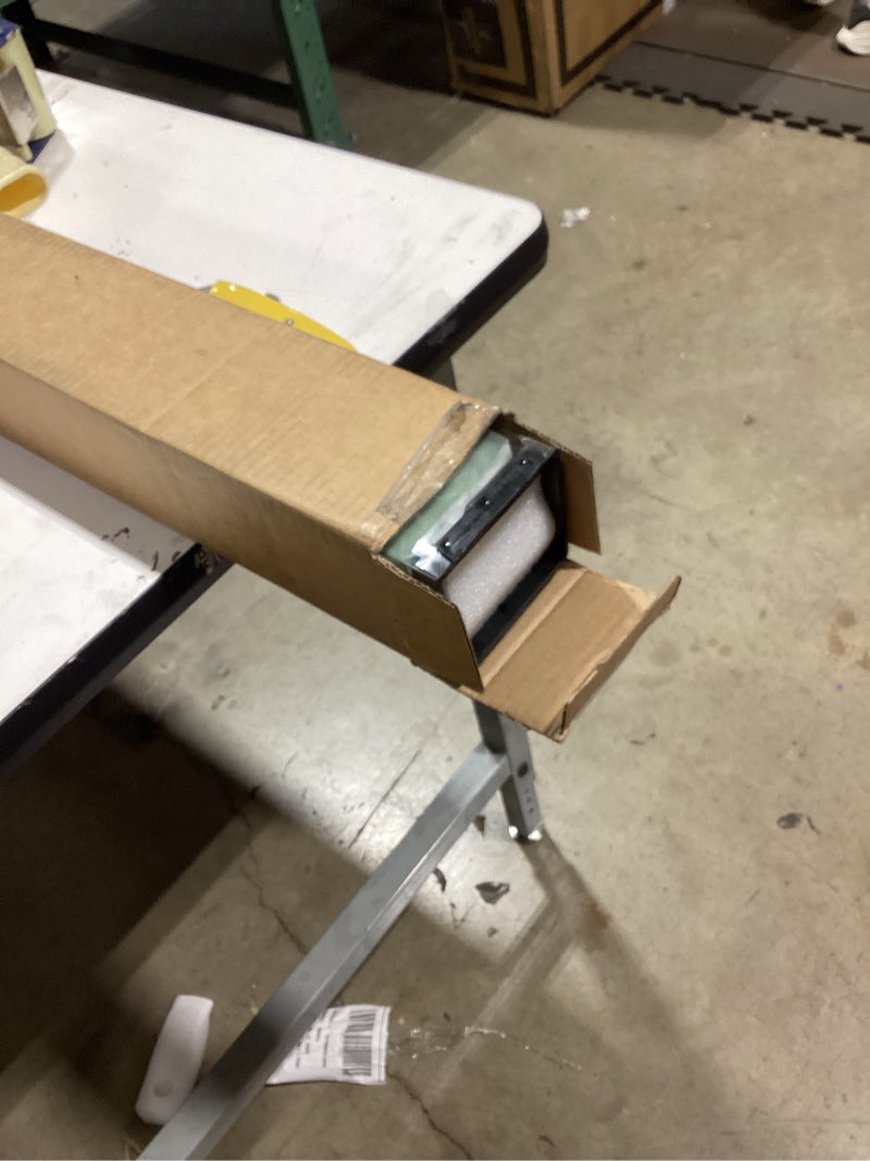 Condition photo showing New/Like New for aosky cordless zebra blinds for windows pull down roller window shades dual layer light filtering privacy for day and night, free-stop door shades for home easy to install (35" w x 48" h?grey) 35"w x 48"h grey