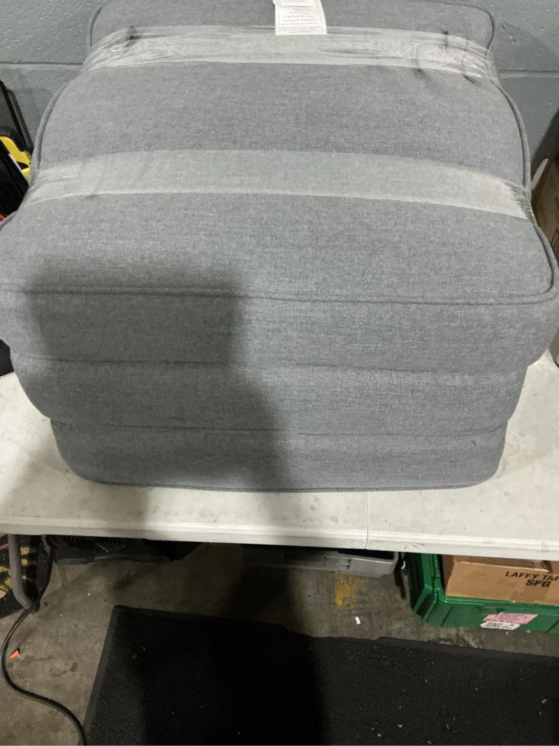 Condition photo showing As Is for style selections gray cushions