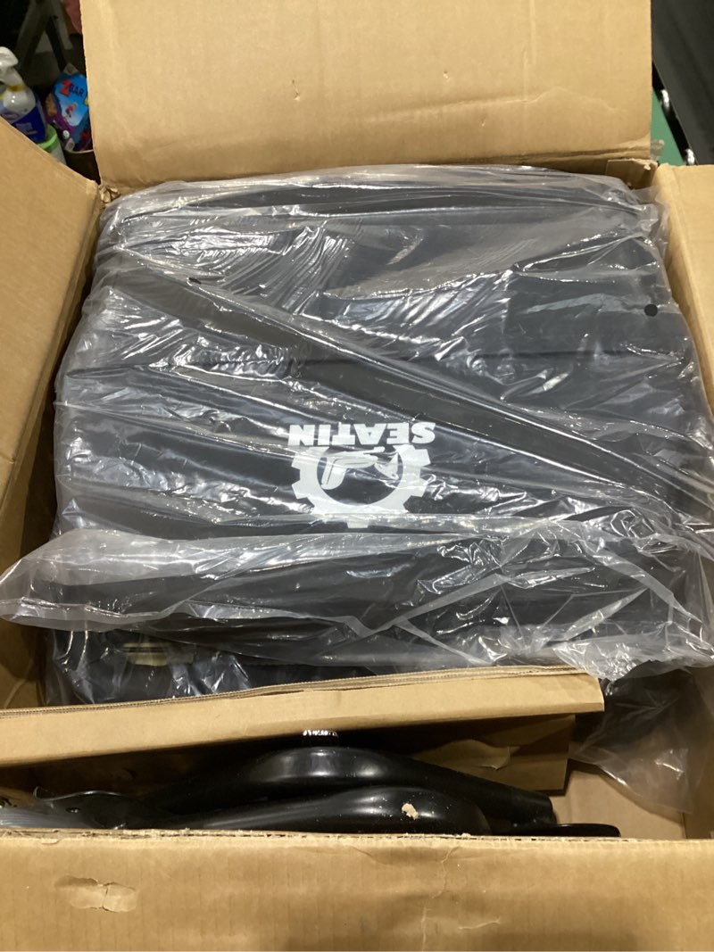 Condition photo showing Good Condition for Universal Forklift Seat,Tractor Seat,with Hip Restaint,Micro Switch and Safety Belt,for Tractor,Mower,Skid Loader,Telehandler,Backhoe,Excavator Dozer…