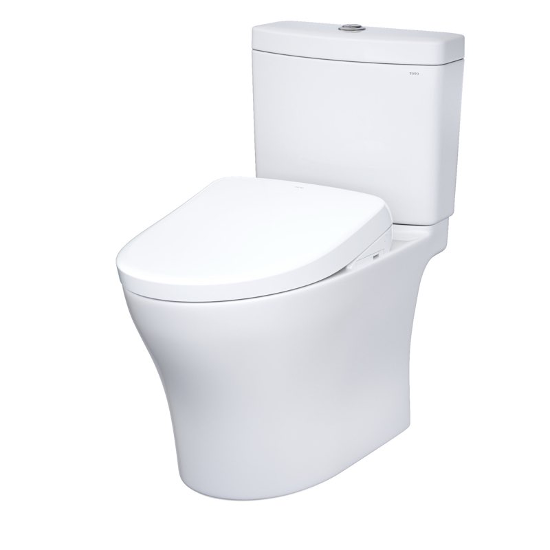Aquia® IV 1.28 GPF S7A Auto Flush Elongated Floor Mounted Two-Piece Toilet (Seat Included)