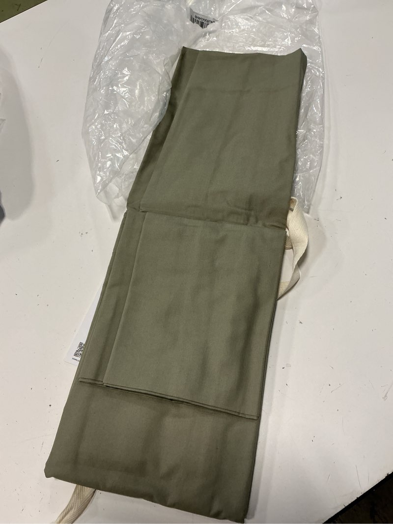 Condition photo showing Good Condition for organic crisp percale sham set, king, dried sage