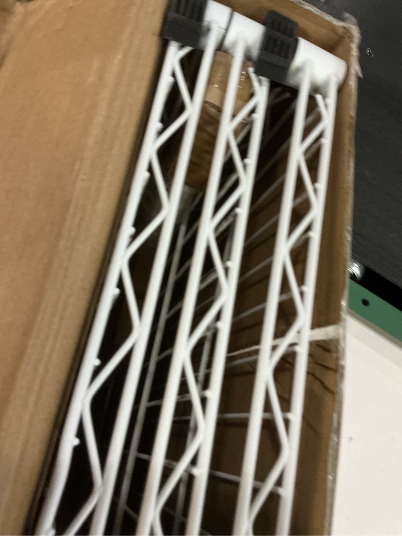 Condition photo showing Good Condition for FUTASSI P3 Plus Rolling Clothes Rack, Clothing Racks for Hanging Clothes, Heavy Duty Garment Rack with Wheels, Freestanding Portable Closet Rack 45" W x 14" D x 78.5" H, Max Load 480 LBS, White White P3 Plus