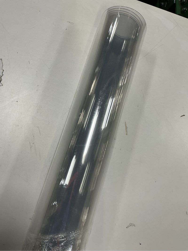 Condition photo showing Good Condition for LovePads Clear Table Cover Protector 42 x 76 Inch, 1.5mm Thick Plastic Table Cover, Table Protector for Dining Room Table, Waterproof Vinyl Tablecloth Table Pad Mat for Kitchen, Dresser, Writing Desk 42" x 76" (Rectangular) Clear 1.5mm