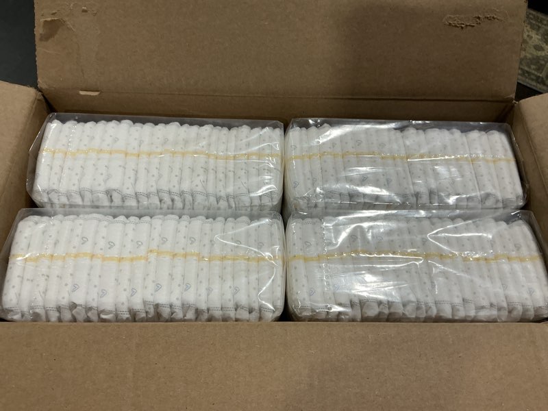 Condition photo showing New/Like New for Huggies Size 1 Diapers, Little Snugglers Baby Diapers, Size 1 (8-14 lbs), 168 Count, Packaging May Vary Size 1 168