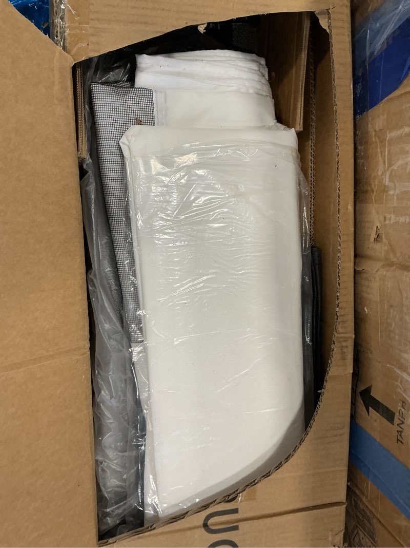 Condition photo showing Good Condition for Instant Canopy Tent Sidewalls for 10x10 Pop Up Canopy 210D Waterproof,4 Piece Sidewalls, with Doors,White(4PCS Sidewalls Only, Canopy Tent NOT Included) White 10x10 4PCS