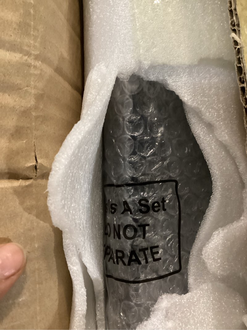 Condition photo showing Good Condition for Sasylvia 10 Pcs 3 x 1 x 36 Inches Wall Corner Protector Guards, Avoid Scratching Scuffs, Black Vinyl Corner Trim Molding, Ease Install & Cleaning for Door Countertop Furniture Cabinet Protection 1 x 3 x 36 Inches Black 10