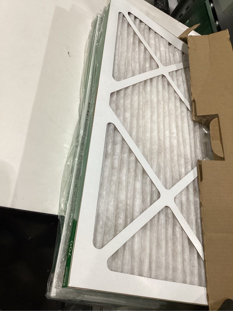 Condition photo showing Good Condition for filtrete 25x25x1 ac furnace air filter, mpr 700, merv 8, tough on pollen, easy on airflow, 3-month pleated 1-inch electrostatic air cleaning filter, 4-pack (actual size 24.81 x 24.81 x 0.81 in)