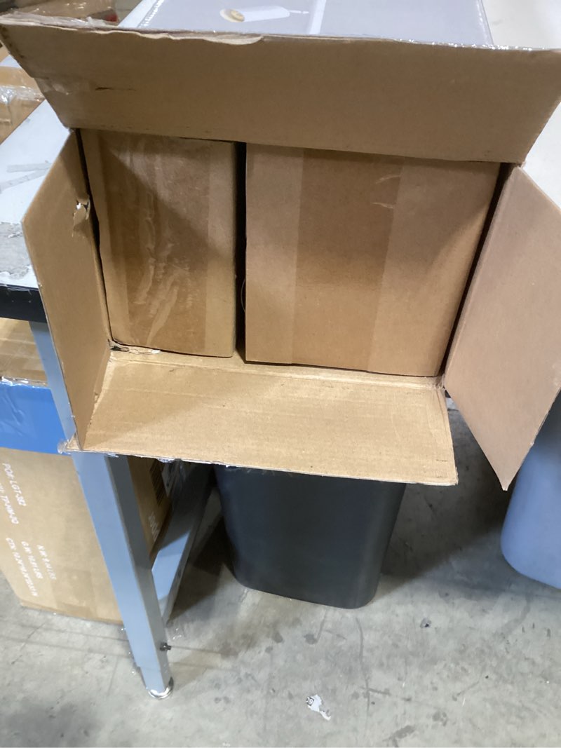 Condition photo showing New/Like New for globe electric 64000124 55" 6-light adjustable height track lighting, matte white, pivoting heads, modern ceiling light for kitchen, hallway or dining room, dimmer switch compatible white, cynthia