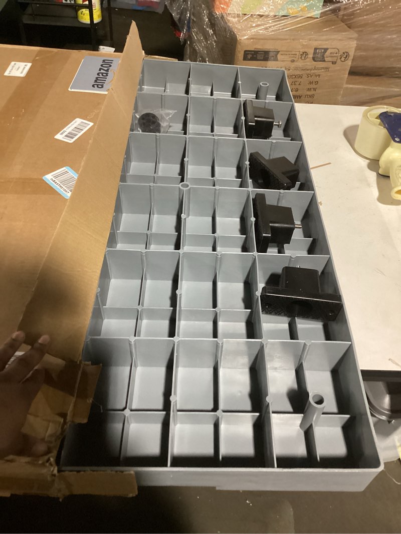Condition photo showing item condition for Mini Split Pad 18" W*38" L*3" H Inch Anti Vibration Paver Pads for HVAC Accessories,Air Conditioner Thick Rubber Isolation Mat Shock Absorbing Base for Condenser Units Heat Pump System(Gray)