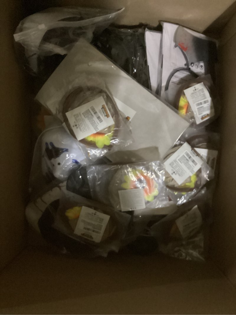 Assorted halloween costumes