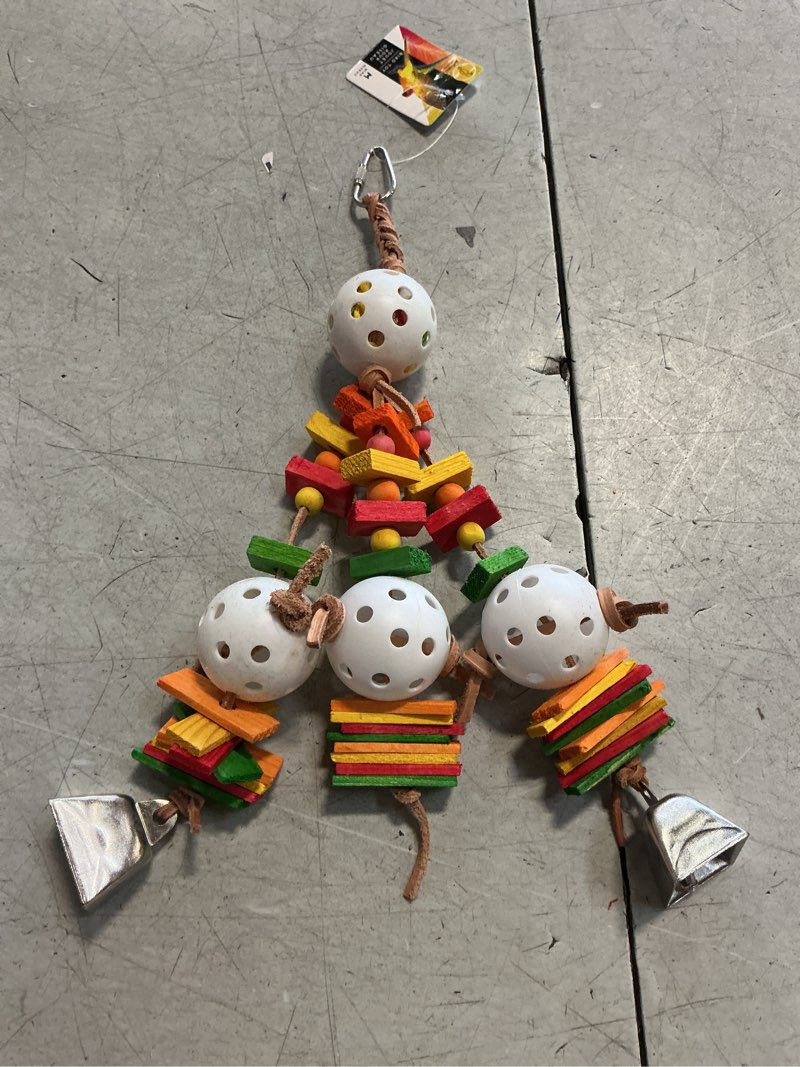 Condition photo showing New/Like New for Caitec Bird Toy Batter Up 5in x 12in Medium (Total of 4 Pcs) 