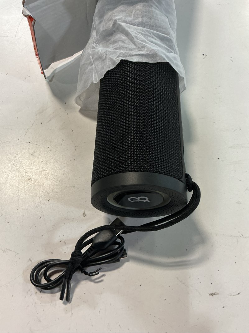 Condition photo showing Good Condition for bassbloom roar 3 portable bluetooth speaker,20w powerful sound with jike bass,ipx6 waterproof,24h playtime,bluetooth 5.4,rgb lights,wireless tws pairing,outdoor for camping and beach (black)