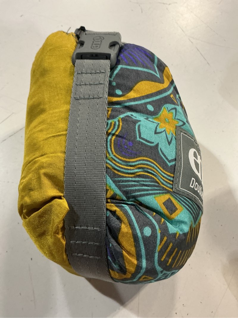 Condition photo showing Good Condition for eno, eagles nest outfitters doublenest lightweight camping hammock, 1 to 2 person, special edition colors, atc day to night