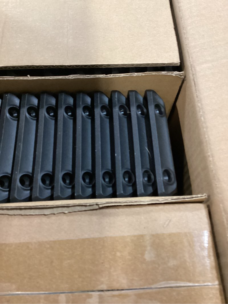 Condition photo showing New/Like New for dn mate 60 pcs deck railing bracket connectors for 2x4 (actual 1.5”x3.5”) wood post to handrail connection, stair railing connectors for deck railing fence railing