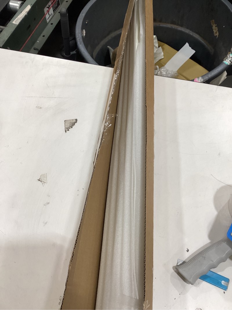 Condition photo showing Good Condition for myshade no-drill cordless horizontal mini blinds – 36" w x 64" h tool-free inside mount window blinds with 1" vinyl slats, light filtering & privacy, child & pet safe, white cordless-white 36" w x 64" h