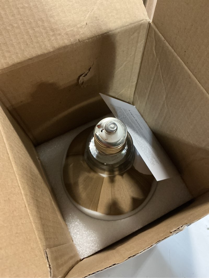 Condition photo showing As Is for mixjoy 160w reptile heat lamp bulb, full spectrum uva uvb reptile light bulb, uvb light for reptiles and amphibians use