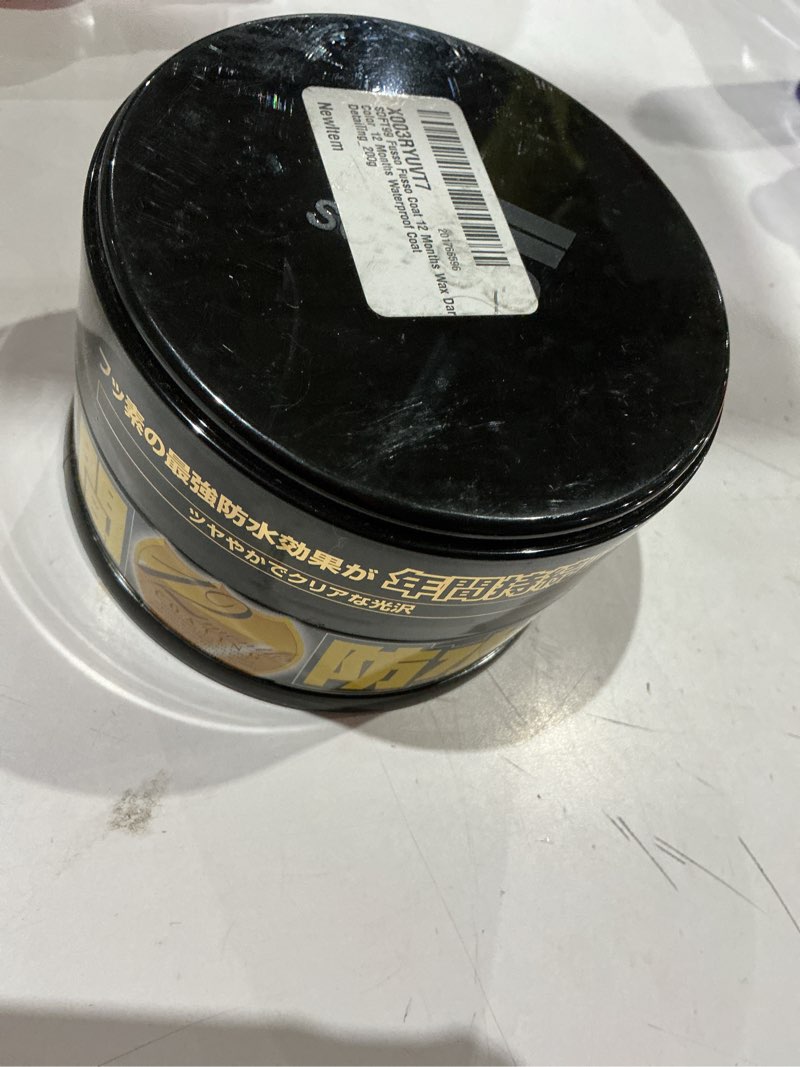 Condition photo showing Good Condition for soft99 fusso coat 12 month wax dark (jp version) - car wax for dark cars