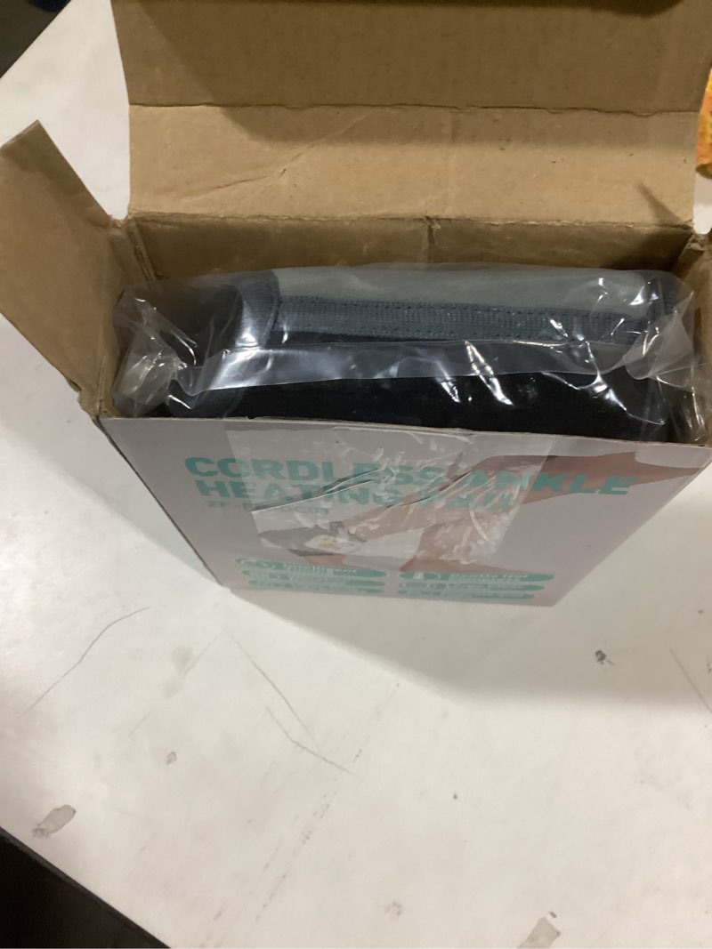 Condition photo showing Good Condition for Rechargeable Cordless Ankle Massager with Heat, Heated Foot Massager for Plantar Fasciitis & Achilles Tendinitis Pain Relief, 3 Vibration & Heat Modes, Auto Shut-Off For Ankle