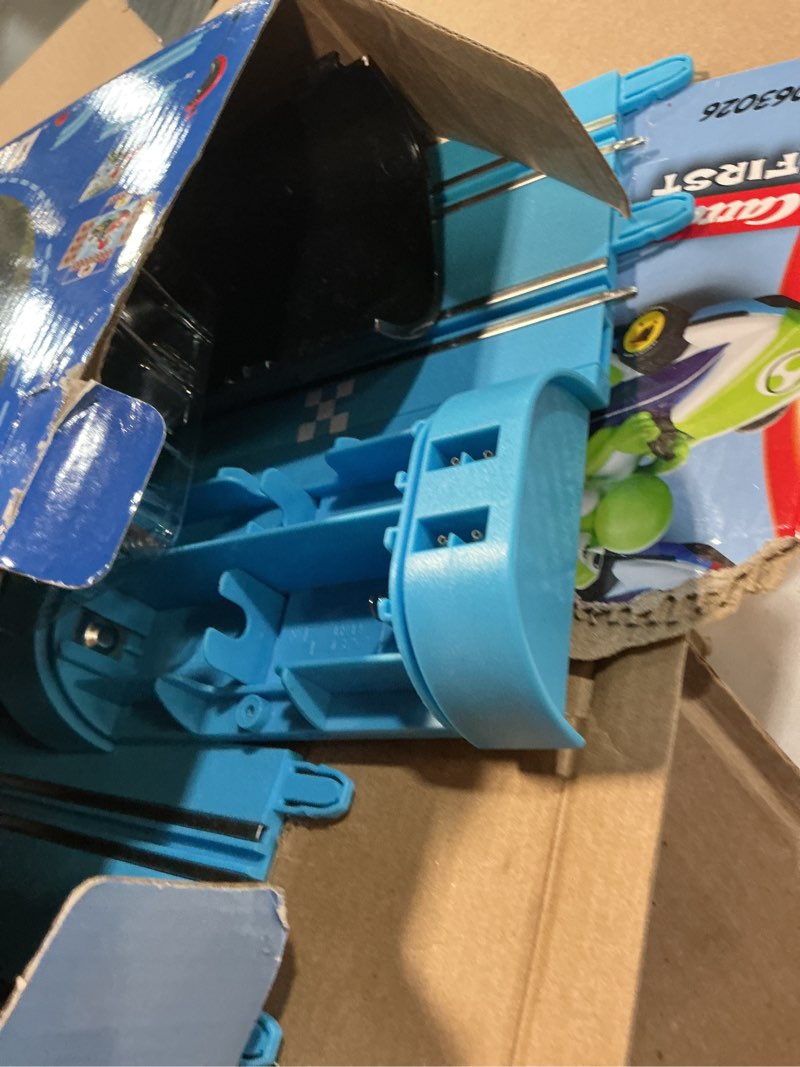 Condition photo showing As Is for mario kart first w/spinners, multi, model number: 20063026