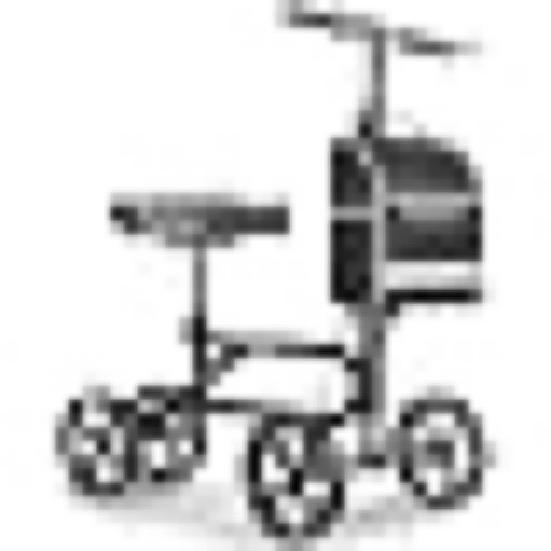 blessreach lightweight knee scooter for adults for foot injuries,knee pad 300lbs foldable leg knee scooter, 8'' rubber wheels, dual brake, adjustable height, crutch alternative for ankle recovery