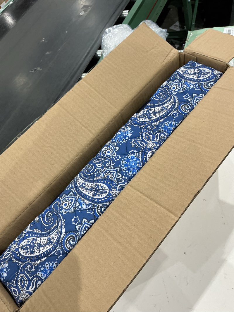 Condition photo showing Good Condition for american mahjong game set, 166 quality white tiles, 4 all-in-one color rack/pushers, mahjong tile set with blue printed carrying bag