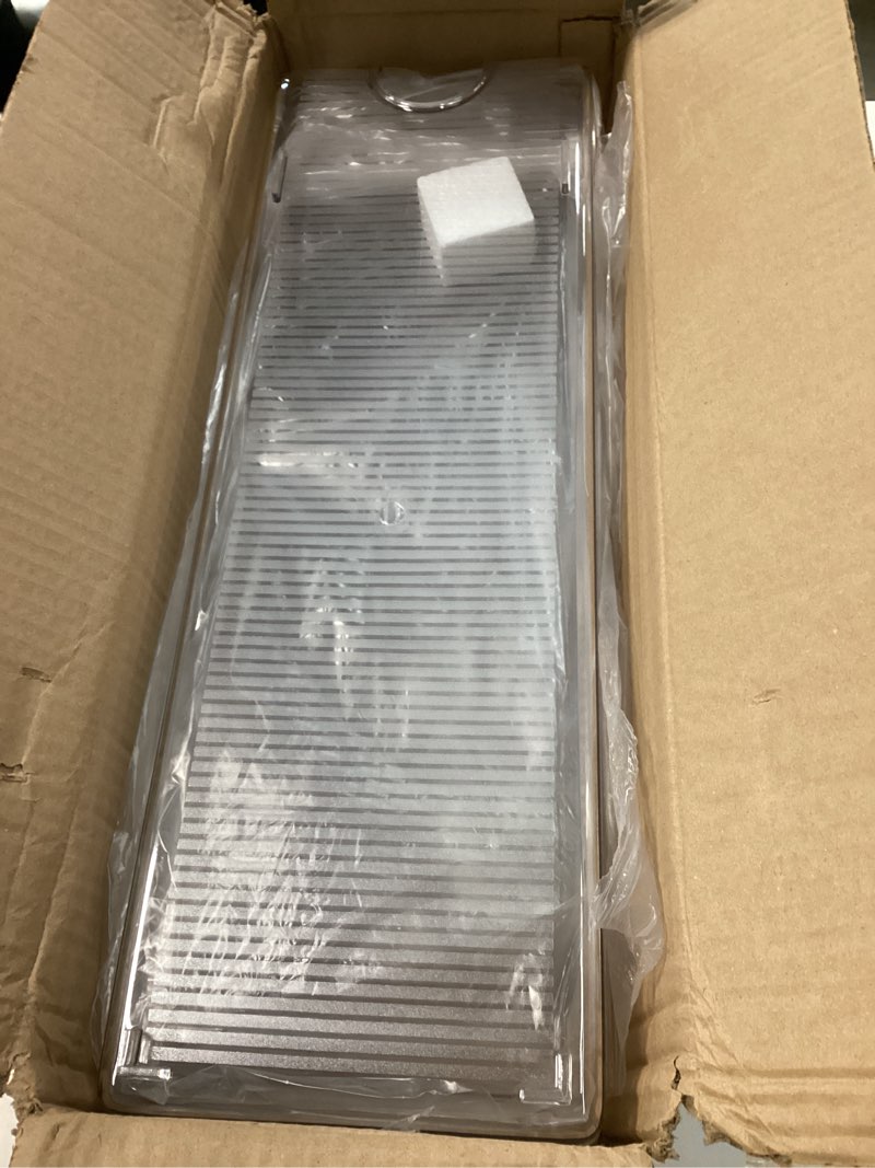 Condition photo showing Good Condition for 2 Pack Soda Can Organizer for Refrigerator, Stackable Canned Food Pop Cans Container Can Holder Dispenser with Lid for Fridge Rack Freezer, Clear Storage Bins-Holds 12 Cans Each (Clear)