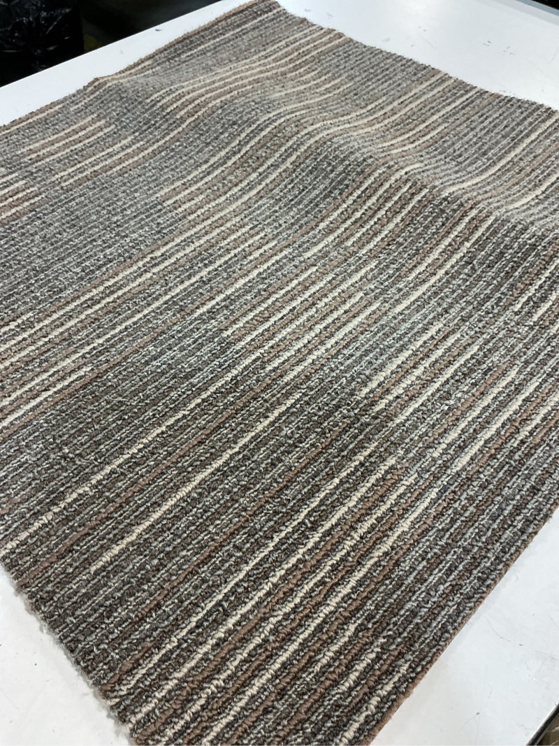 Condition photo showing Good Condition for carpet tiles 24"x 24" squares carpet reusable,16 tiles, non slip easy diy installation seamless floor tiles rug for bedroom living room office etc