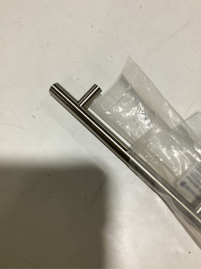 Origin 21 Axel 5-1/16-in , 128mm Center to Center Solid Stainless Steel Cylindrical Bar Drawer Pull