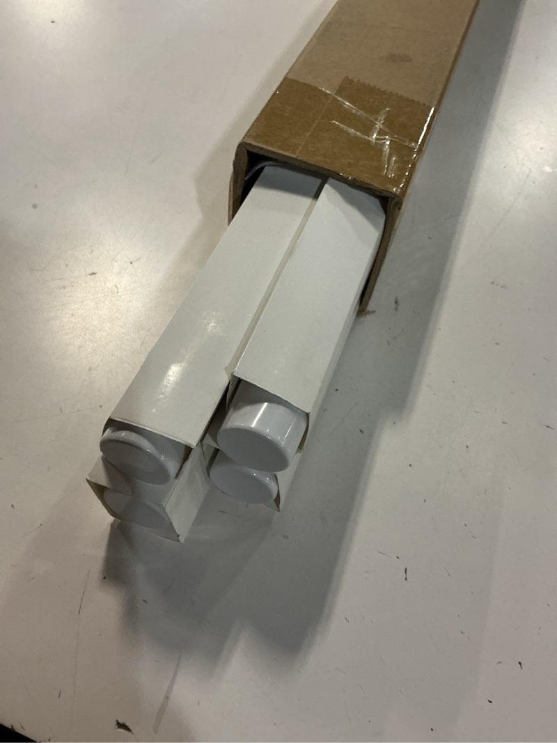 Condition photo showing Good Condition for 2FT LED Tube Light, T8 T10 Type A+B LED Light Bulb,12W 5000K,1560LM High Bright, Replacement 24 Inch F20T12 Fluorescent,Double Ended Power, Clear Cover,4 Pack 1 12w 2ft