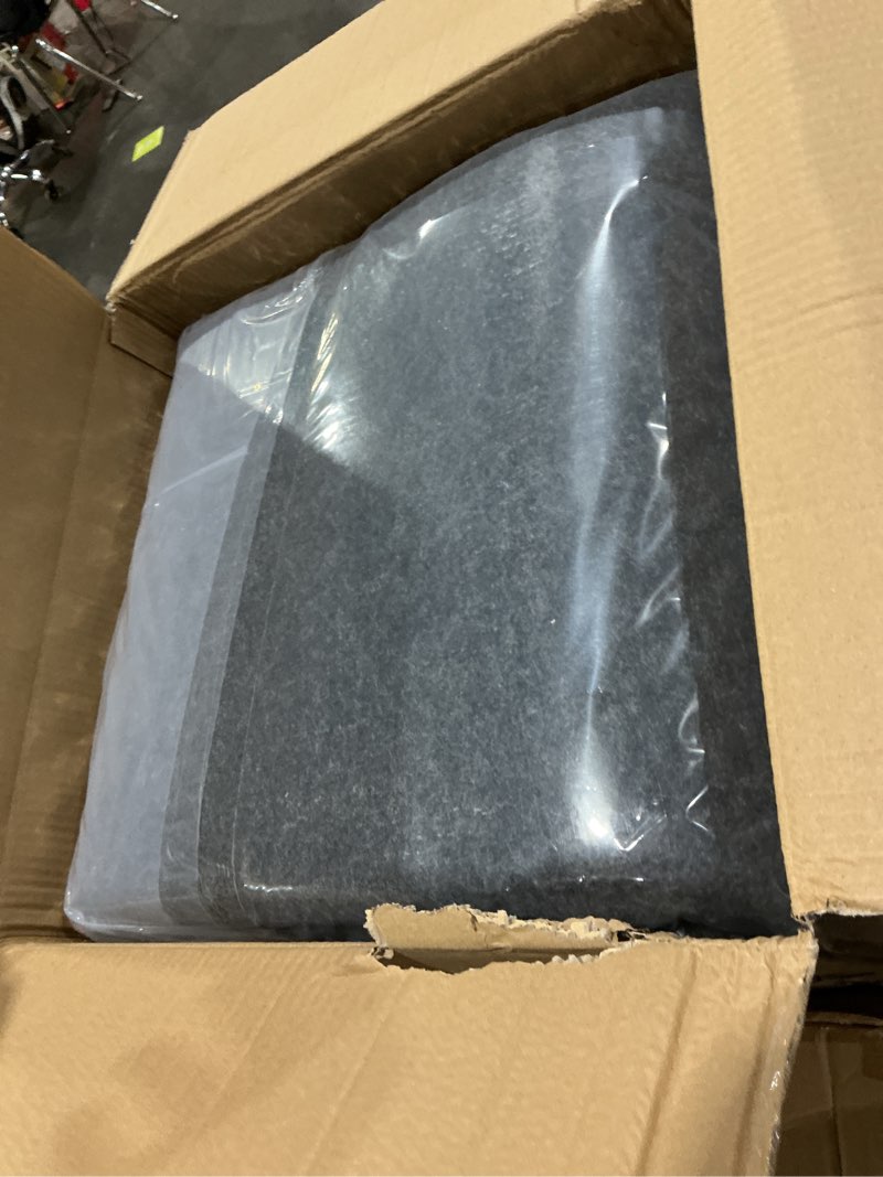 Condition photo showing New/Like New for felt rug pad, 9 x 12 ft rubber non-slip rug pad gripper, keep rugs secure and in place, extra strong under carpet mat cushion - for all floors 9 x 12 ft (rectangular)
