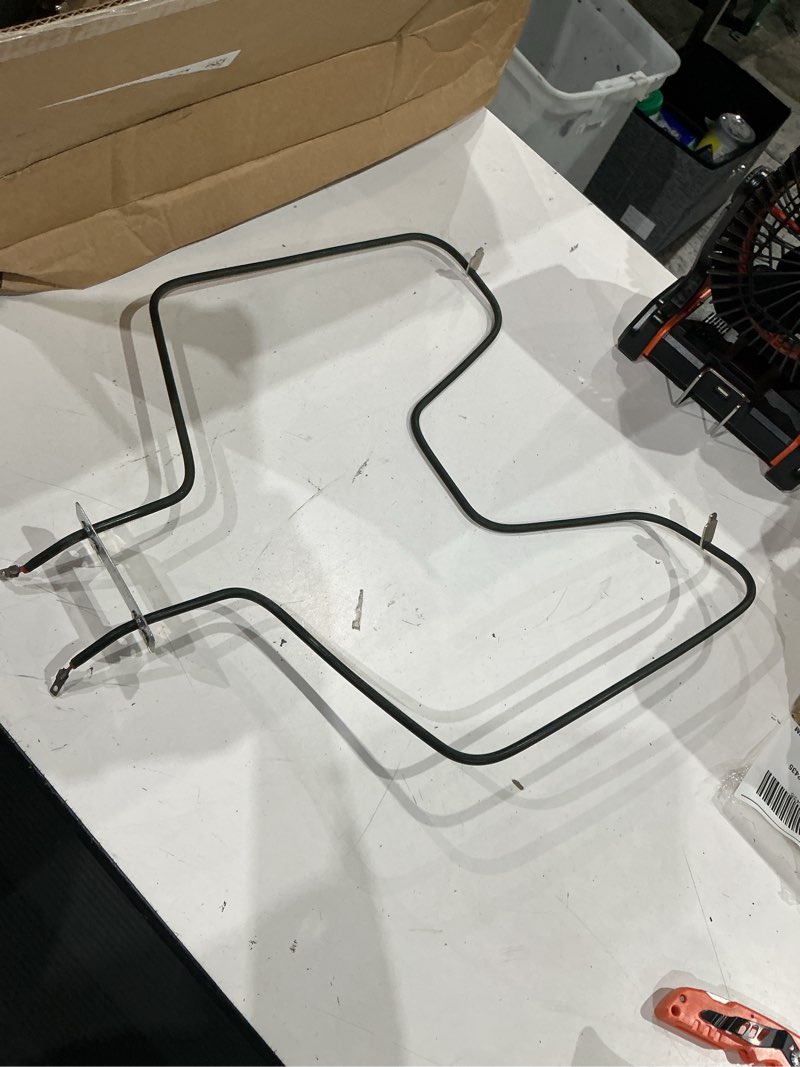 Condition photo showing As Is for vypart wb44t10010 oven heating element fit for ge range oven bake lower bottom element ap2030996 ps249285