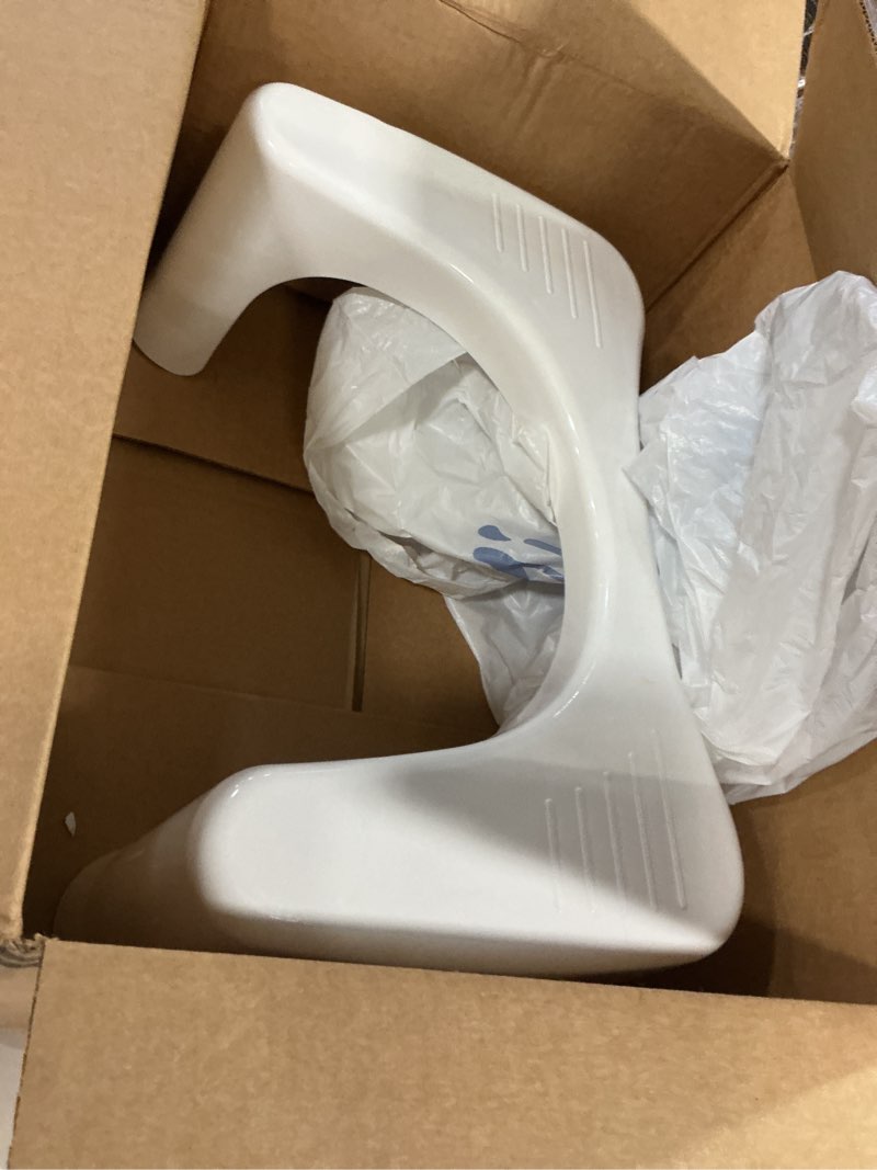 Condition photo showing Good Condition for Squatty Potty Simple Curve Toilet Stool. White