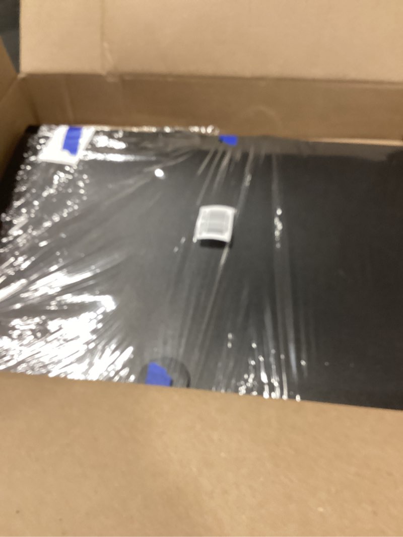 Condition photo showing New/Like New for jjring 16x22 art portfolio folder for diamond painting, 40-pocket portfolio binder featuring clear plastic sleeves, display book with handle for artwork and document storage, black