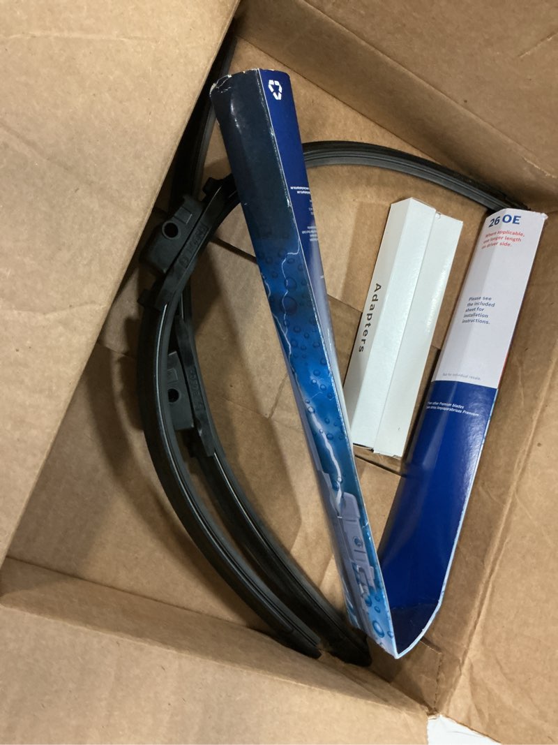Condition photo showing As Is for BOSCH 26OE20OE ICON Beam Wiper Blades - Driver and Passenger Side - Set of 2 Blades (26OE & 20OE) Front (26OE & 20OE) ICON Combo Pack (Front)