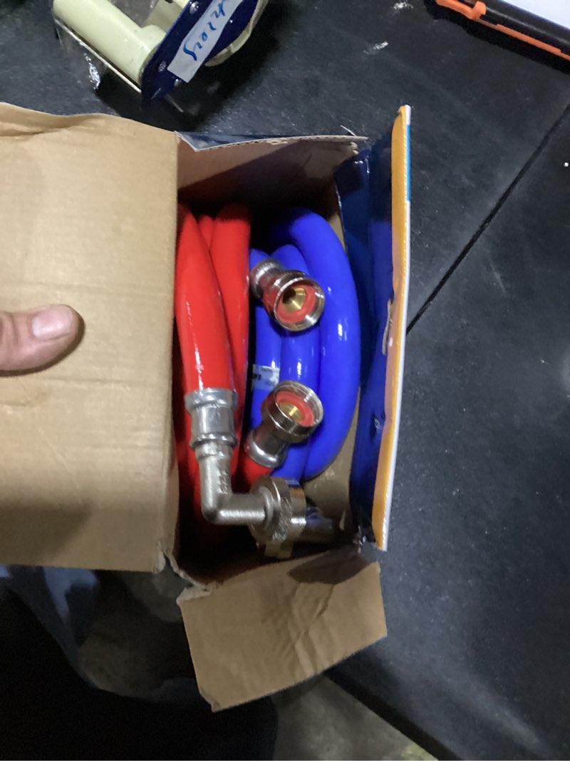 Condition photo showing Good Condition for new eastman 2 pack 6ft hot and cold hose 0788152