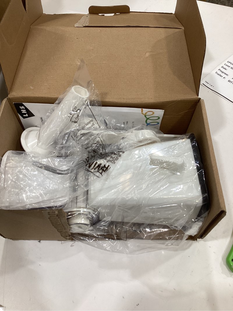 Condition photo showing Good Condition for LHS Manual Meat Grinder with Stainless Steel Blades Heavy Duty Powerful Suction Base for Home Use Fast and Effortless for All Meats-White