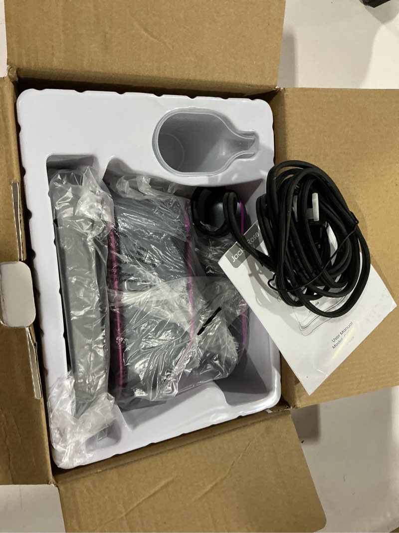 Condition photo showing Good Condition for jack ? rose travel steamer iron for clothes,1200w iron steamer,portable handheld travel size steamer iron,8s fast heat-up?large ceramic heat panel,