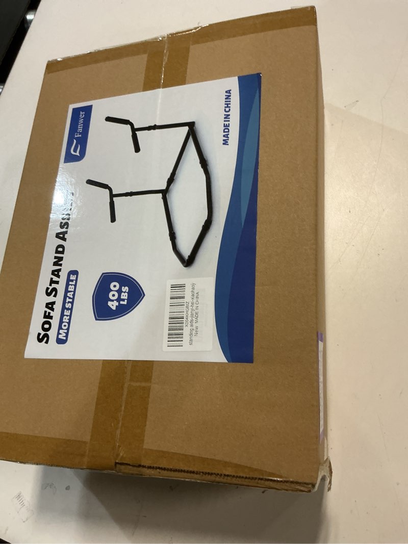 Condition photo showing New/Like New for Fanwer Stand Assist for Couch and Sofa, Settee Lift Assist for Elderly, Y-Shaped Grab Bar Standing Aid for Patients, Adults, Seniors and Disabled, Adjustable Daily Living Mobility Aid, Black,Small Black Small