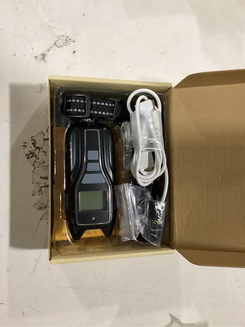 dog shock collar with remote control - rechargeable dog training collar, ipx7 waterproof e collar fo