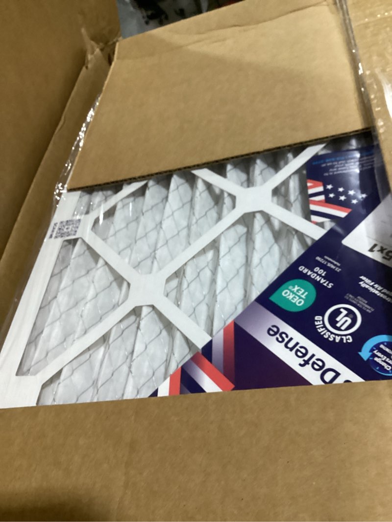 Condition photo showing New/Like New for bnx trufilter 10x10x1 air filter merv 13 (6-pack) - made in usa - electrostatic pleated air conditioner hvac ac furnace filters for allergies, pollen, mold, bacteria, smoke, allergen, mpr 1900 fpr 10 10x10x1 6-pack