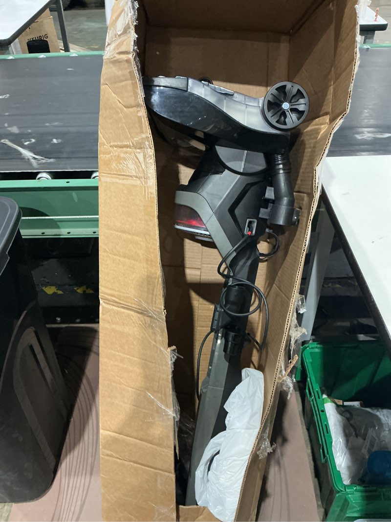 Condition photo showing As Is for hoover windtunnel cord rewind pro bagless vacuum cleaner, corded upright vacuum cleaner for carpet and hard floor, automatic cord rewind, corded vacuum cleaners for home use