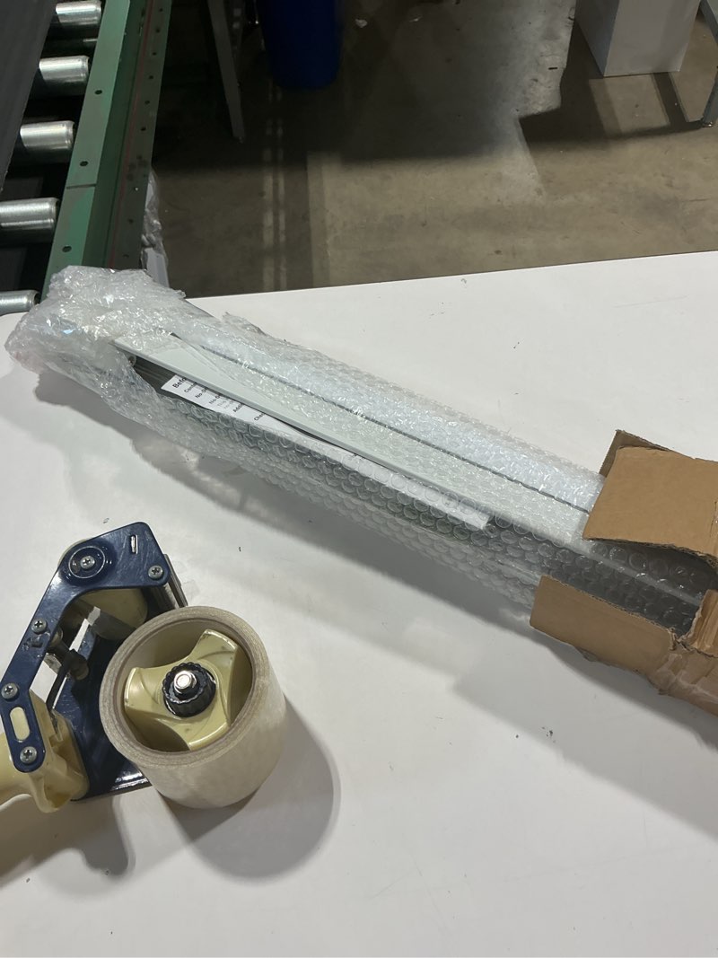 Condition photo showing Good Condition for hestia no drill cordless blackout roller shades screwless waterproof shower window blinds, auto-retraction easy install