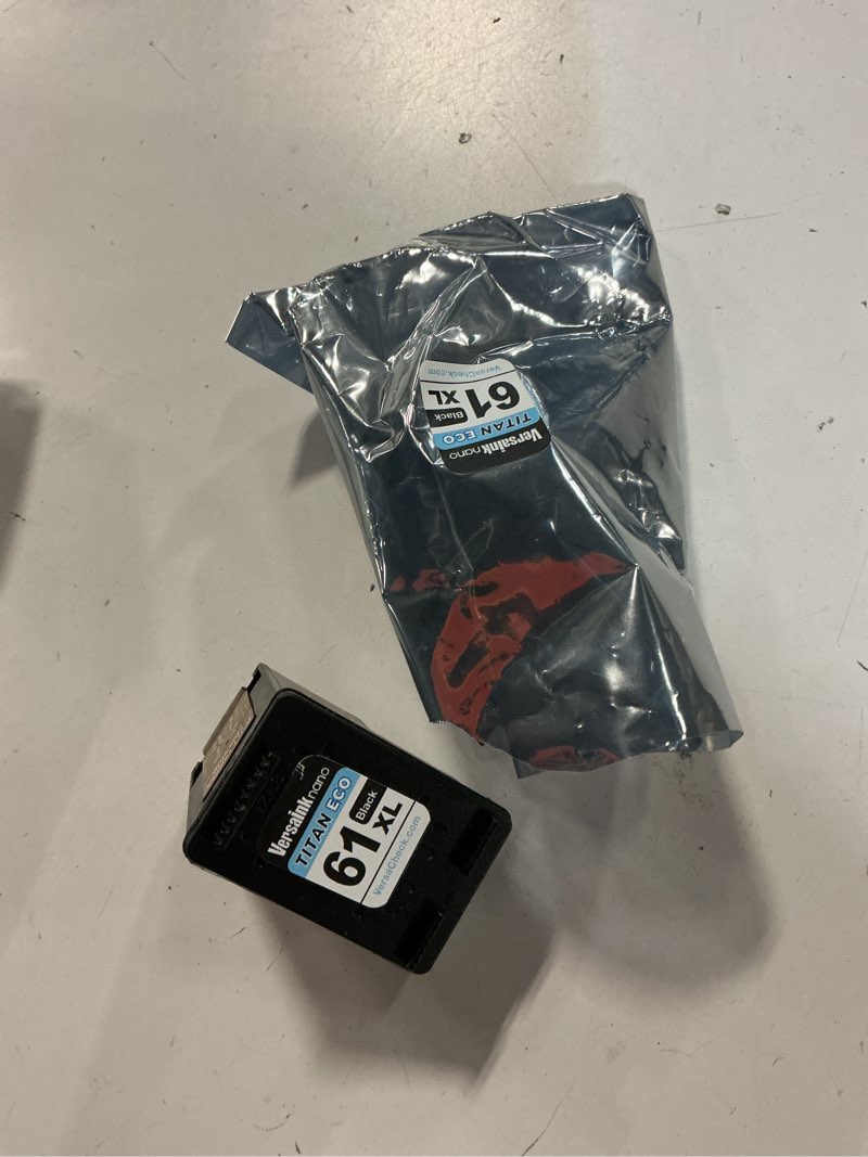 Condition photo showing Good Condition for versaink-nano 61 xl titan eco high-yield black ink cartridge replacement of hp 61 and 61 xl, works with hp deskjet 3510,1010,3050,3050a,3000,1000,2540, envy 5530,4500, officejet 4630